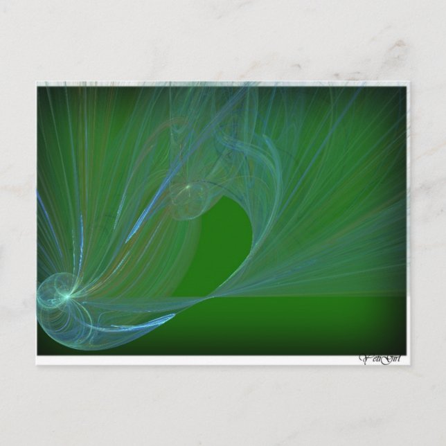 Cartão Postal fluido bom (Frente)