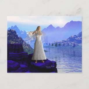 Cartão Postal Flute Angel 2