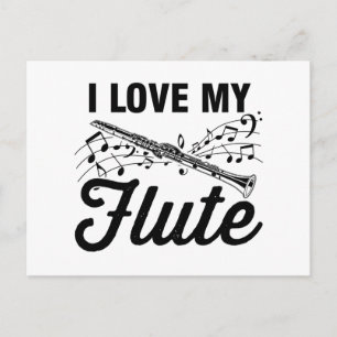 Cartão Postal Flute Flute   Ofertas de Banda por Instrumentos Mu