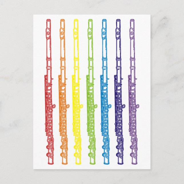 Cartão Postal Flutes (Frente)