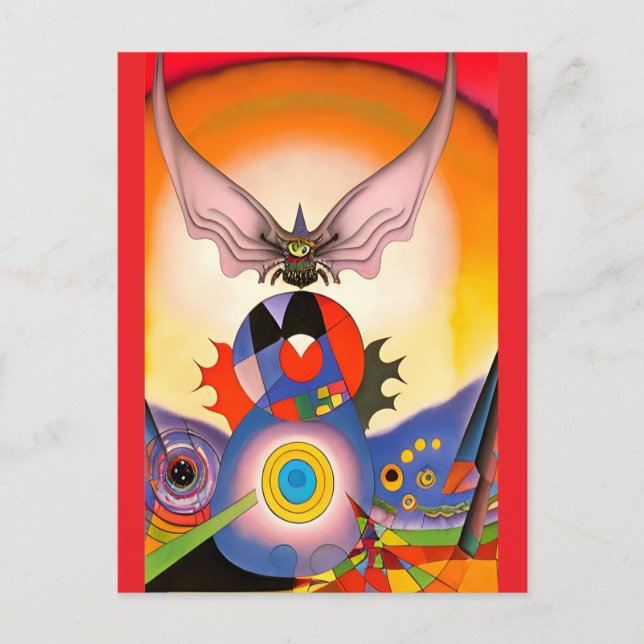 Cartão Postal Flutterer's Delight (Frente)