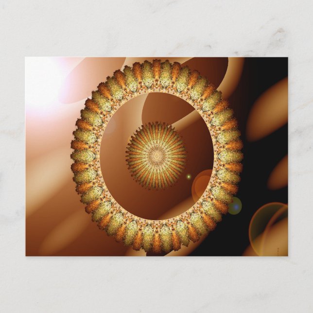 Cartão Postal Flutuando na galáxia.... (Frente)