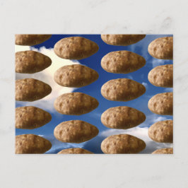 Cartão Postal Flying Potatoes Space Potato