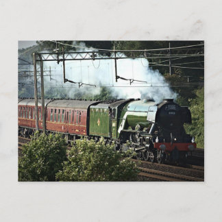 Cartão Postal Flying Scotsman Na Linha Principal (5539)