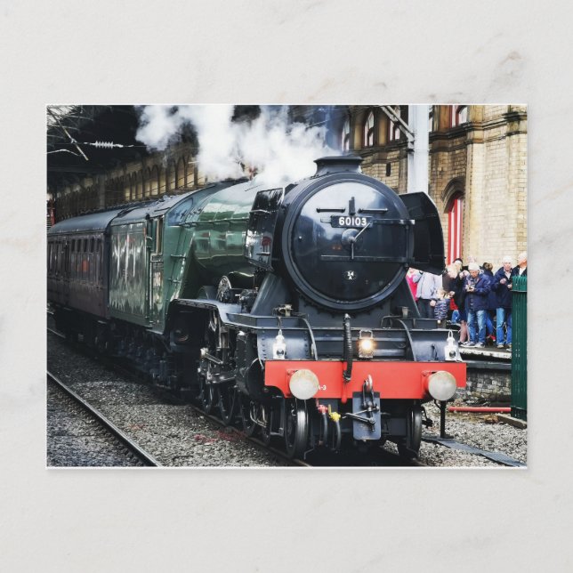 Cartão Postal Flying Scotsman Postcard (Frente)