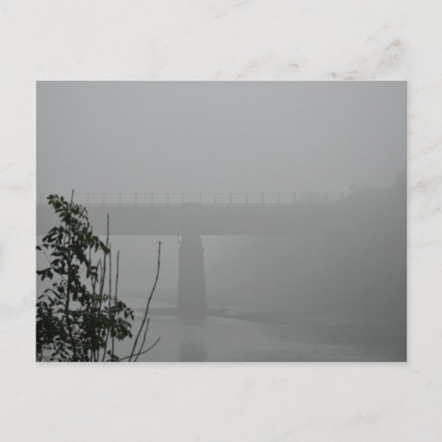 Cartão Postal Foggy Morning (Frente)