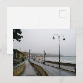 Cartão Postal Foggy Morning at Scarborough