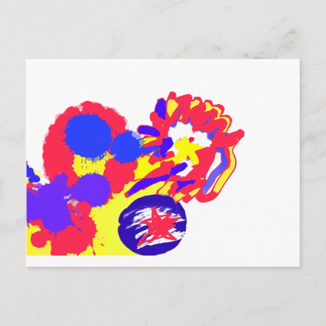 Cartão Postal Fogo 4 de julho (Frente)