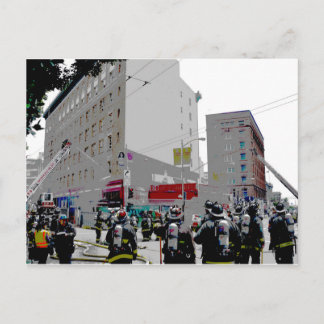 Cartão Postal Fogo De São Francisco Na Cena