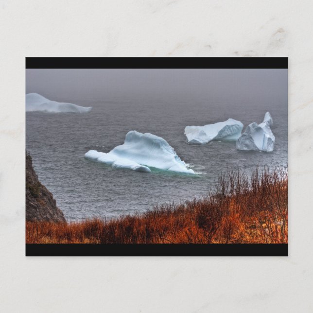Cartão Postal Fogo e gelo (Frente)