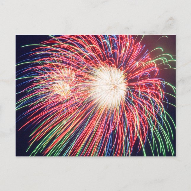 Cartão Postal Fogos de artifício (Frente)