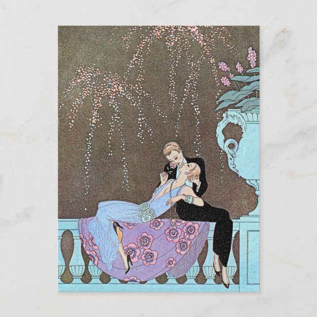 Cartão Postal Fogos de artifício da idade do jazz (Frente)