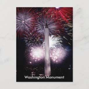 Cartão Postal Fogueira do Monumento de Washington, ZSSG
