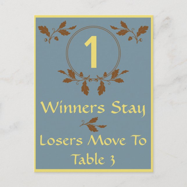 Cartão Postal Folga de Folha de Mesa Bunco nº 1 (Frente)