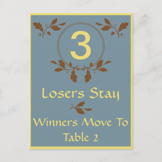 Cartão Postal Folga de Folha de Mesa Bunco nº 3 (Frente)