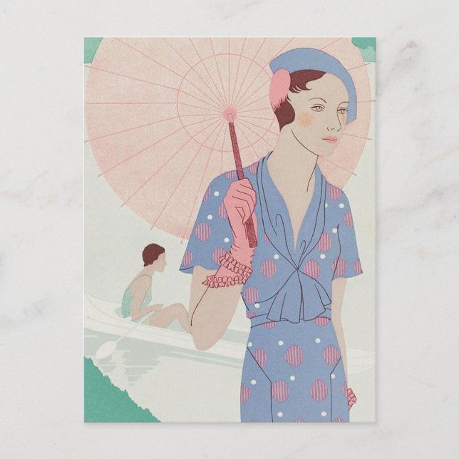 Cartão Postal Folgas da Legalidade Feminina (Frente)