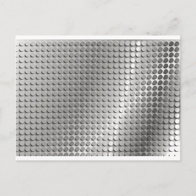 Cartão Postal Folha metálica (Frente)