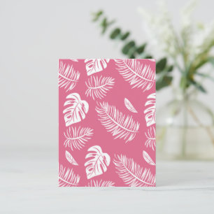 Cartão Postal Folhas tropicais 17