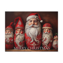 Folheto Art Primitivo Colecionadores de Papai Noel