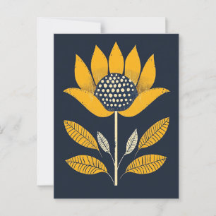 Cartão Postal Folk Bloom #246