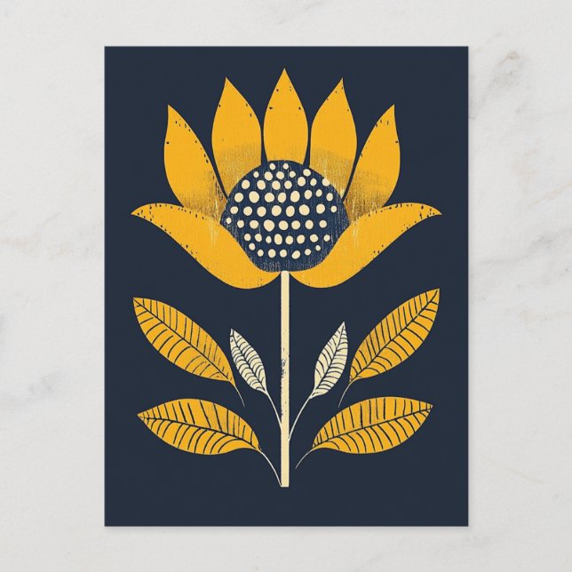 Cartão Postal Folk Bloom #246 (Frente)