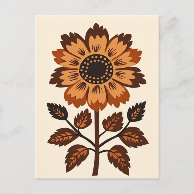 Cartão Postal Folk Bloom N.O 274 (Frente)