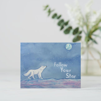 Cartão Postal Follow Your Star Celestial Postcard