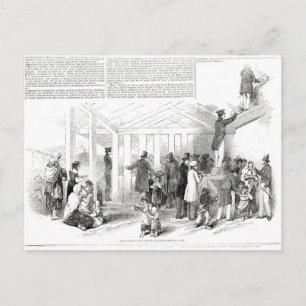 Cartão Postal Fome de Batata Irlandesa, 1847