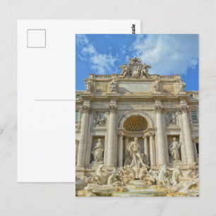 Cartão Postal Fontana di Trevi