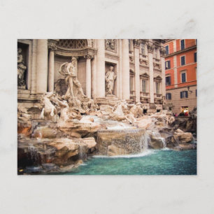 Cartão Postal Fontana di Trevi, Roma