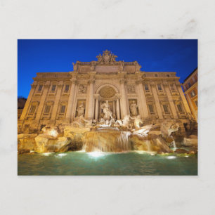 Cartão Postal Fonte da Trevi