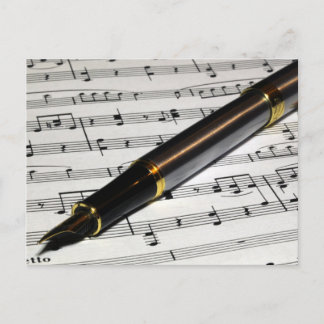 Cartão Postal Fonte de Caneta