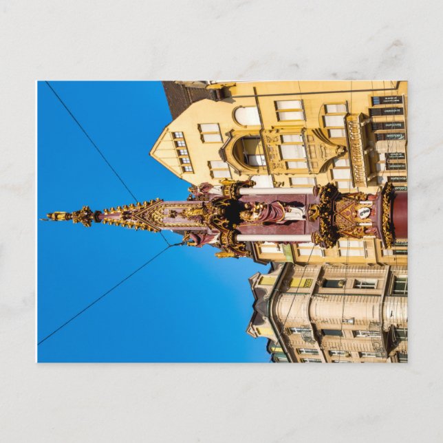 Cartão Postal Fonte de Fishmarket (Frente)