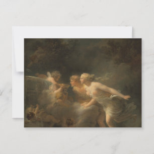 Cartão Postal Fonte Do Amor, Pintura Famosa