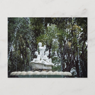 Cartão Postal Fonte na cidade de Varna, Bulgária