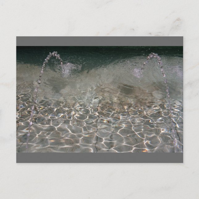 Cartão Postal Fonte Spray (Frente)