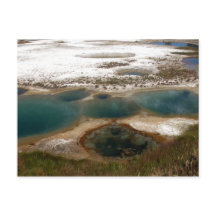 Fontes Quentes Azuis de Yellowstone