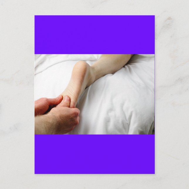 Cartão Postal Foot Massage (Frente)