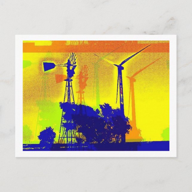 Cartão Postal Fora com o velho e com o novo (Frente)