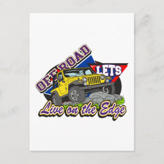 Cartão Postal Fora Da Estrada Na Borda