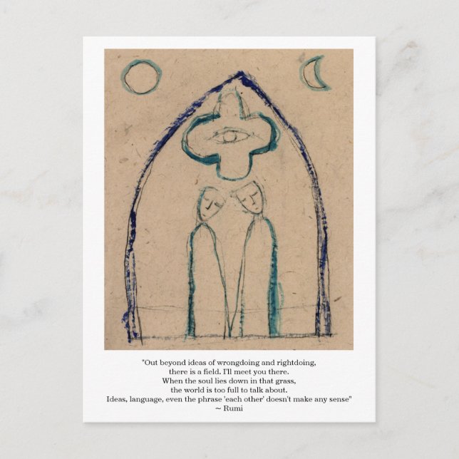 Cartão Postal Fora das ideias de fazer e fazer errado. (Frente)