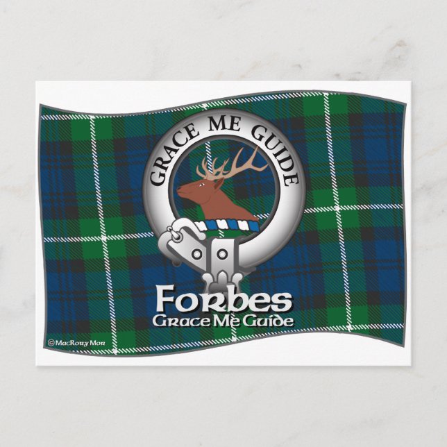 Cartão Postal Forbes Clan (Frente)