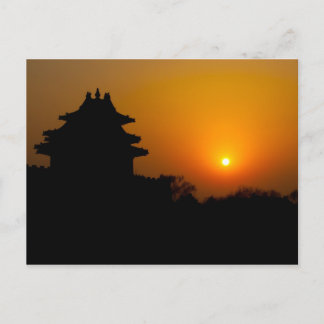 Cartão Postal Forbidden City Sunset