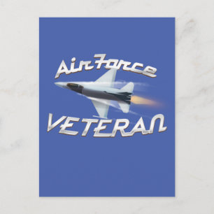 Cartão Postal Força Aérea Veteran