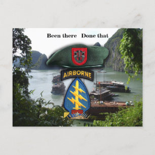 Cartão Postal forças especiais do 7