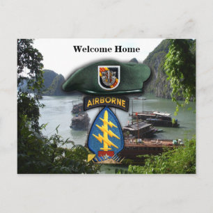 Cartão Postal Forças especiais do exército, berets verdes, guerr