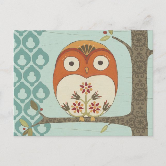 Cartão Postal Forest Whimsy I (Frente)