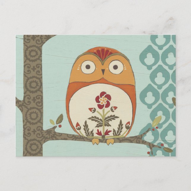 Cartão Postal Forest Whimsy II (Frente)