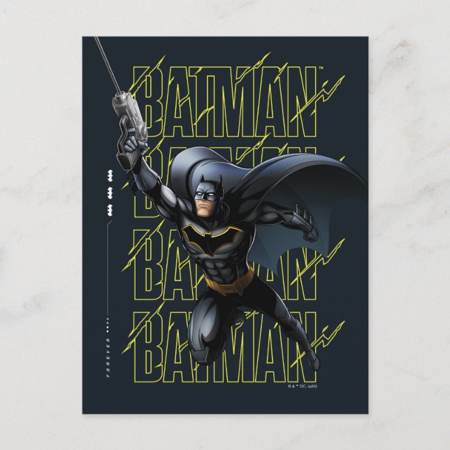 Cartão Postal Forever Batman Grappling Hook (Frente)