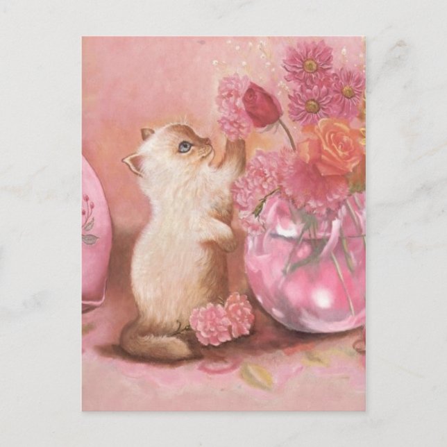 Cartão Postal Forever Kitten (Frente)